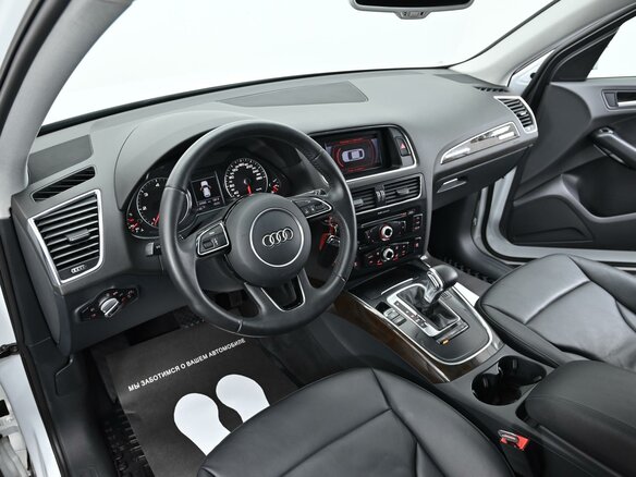 2012 Audi Q5 I (8R) Рестайлинг, белый, 1455000 рублей - вид 5