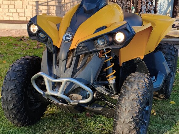 2013 BRP Can-Am Renegade 500, жёлтый, 700000 рублей - вид 8