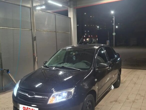 2014 Lada (ВАЗ) Granta I, чёрный, 355000 рублей
