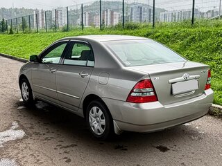 2003 Toyota Corolla IX (E120, E130), серебристый, 850000 рублей, вид 2