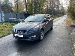 2016 Hyundai Solaris I Рестайлинг, серый, 900000 рублей, вид 1