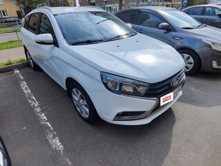 2020 Lada (ВАЗ) Vesta SW I, белый, 975000 рублей, вид 1