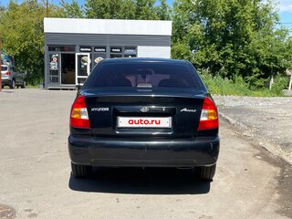 2005 Hyundai Accent ТагАЗ II, чёрный, 400000 рублей, вид 5