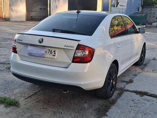 2019 Skoda Rapid I Рестайлинг, белый, 1560000 рублей, вид 4