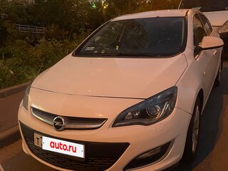 2012 Opel Astra J Рестайлинг, белый, 685000 рублей, вид 2