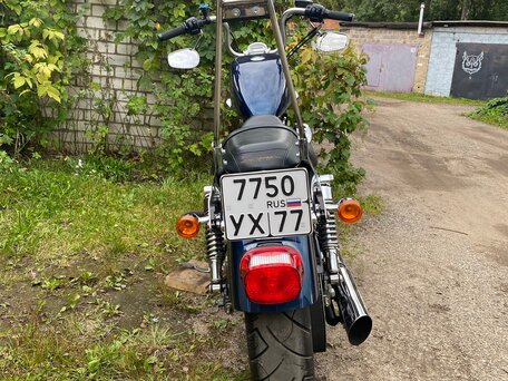 2004 Harley-Davidson Sportster 1200, синий, 600000 рублей, вид 3