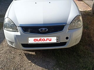 2014 Lada (ВАЗ) Priora I Рестайлинг, белый, 460000 рублей, вид 1