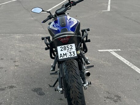 2017 Yamaha MT-07 (FZ-07), синий, 800000 рублей, вид 4