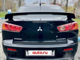 2008 Mitsubishi Lancer X, чёрный, 650000 рублей, вид 5