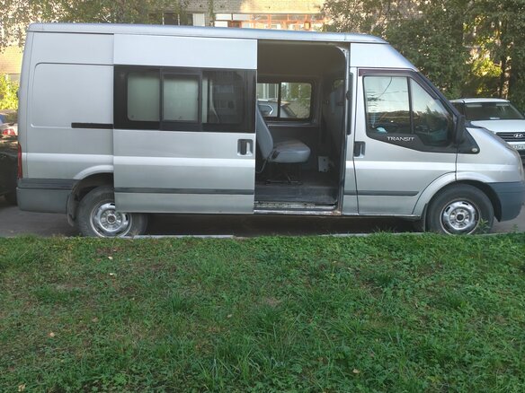 2010 Ford Transit, серебристый, 730000 рублей - вид 5