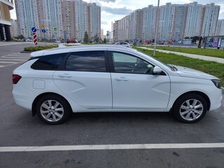 2020 Lada (ВАЗ) Vesta SW I, белый, 975000 рублей, вид 5
