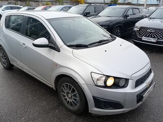 2012 Chevrolet Aveo II, серебристый, 569000 рублей, вид 5