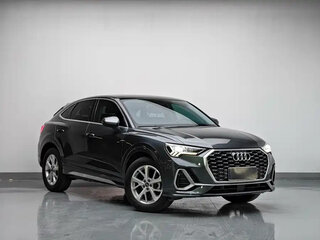2023 Audi Q3 Sportback 35 TFSI MHEV II (F3), чёрный, 2656010 рублей, вид 3
