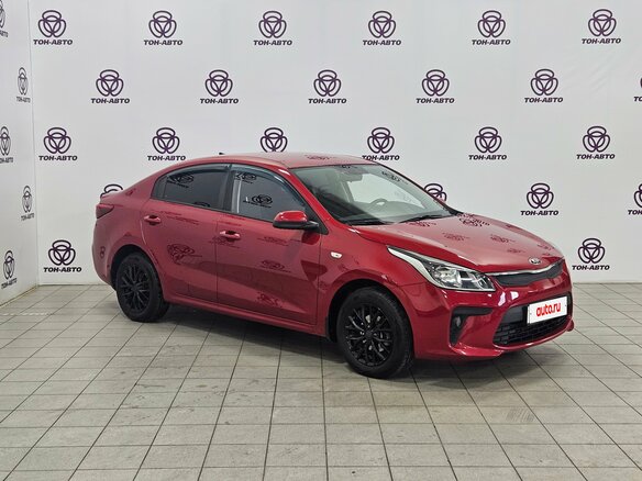2017 Kia Rio IV, красный, 1275000 рублей - вид 2