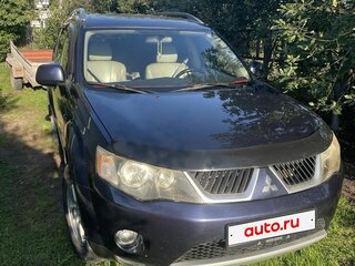 2007 Mitsubishi Outlander II, синий, 990000 рублей, вид 4