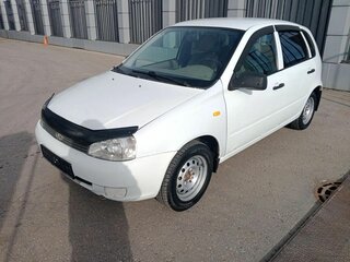 2010 Lada (ВАЗ) Kalina I, белый, 120000 рублей, вид 1