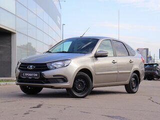 2020 Lada (ВАЗ) Granta I Рестайлинг, серый, 600000 рублей, вид 1