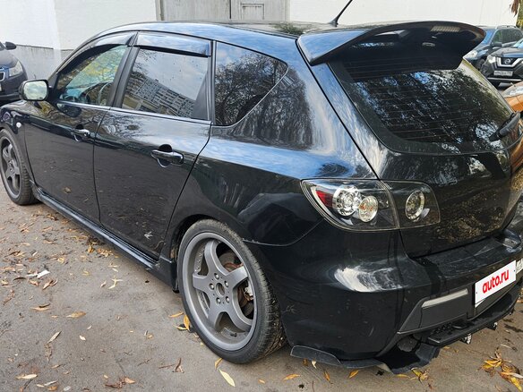 2008 Mazda 3 I (BK) Рестайлинг, чёрный, 800000 рублей - вид 5
