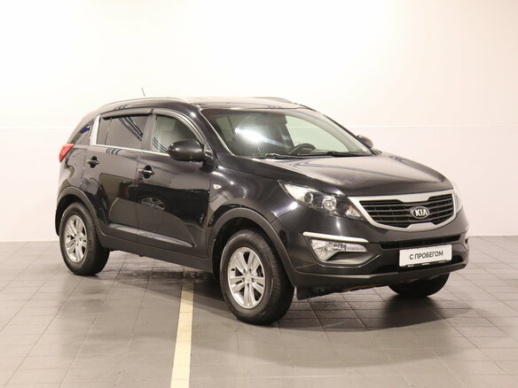 2013 Kia Sportage III, чёрный, 1180000 рублей - вид 3