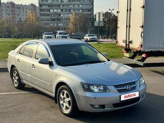 2007 Hyundai Sonata V (NF), серебристый, 525000 рублей, вид 2