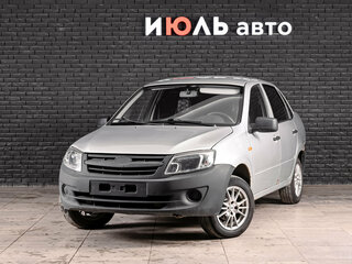 2013 Lada (ВАЗ) Granta I, серебристый, 250000 рублей, вид 1