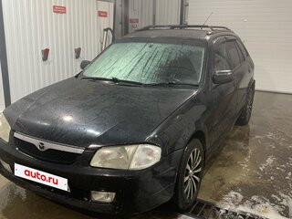 2000 Mazda Familia S-Familia S-Wagon VIII (BJ), чёрный, 195000 рублей, вид 1