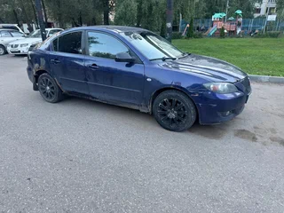 2005 Mazda 3 I (BK), синий, 160000 рублей, вид 1