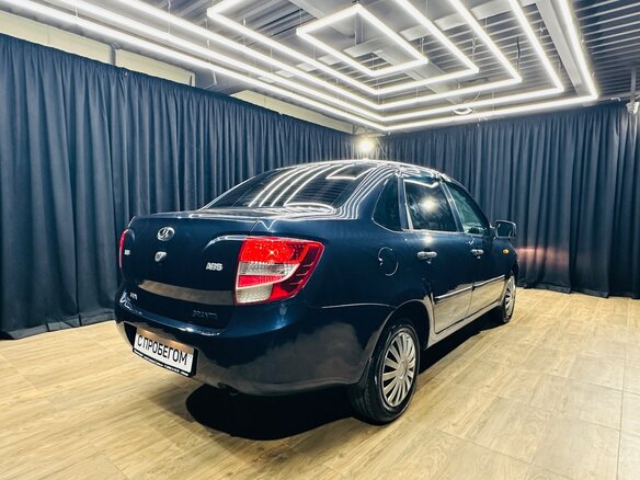 2013 Lada (ВАЗ) Granta I, синий - вид 6