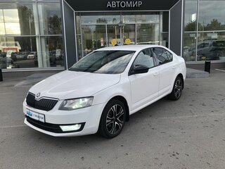 2013 Skoda Octavia III (A7), белый, 1299000 рублей, вид 1