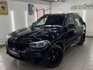 2021 BMW X3 30d xDrive III (G01), чёрный, 6500000 рублей, вид 1