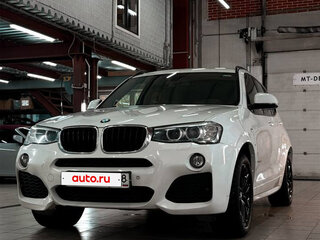 2016 BMW X3 20i xDrive II (F25) Рестайлинг, белый, 2450000 рублей, вид 2