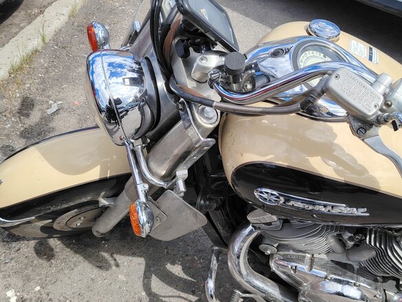 1996 Yamaha Royal Star, бежевый, 500000 рублей - вид 5