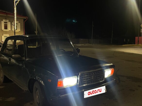 1998 Lada (ВАЗ) 2107, зелёный, 110000 рублей