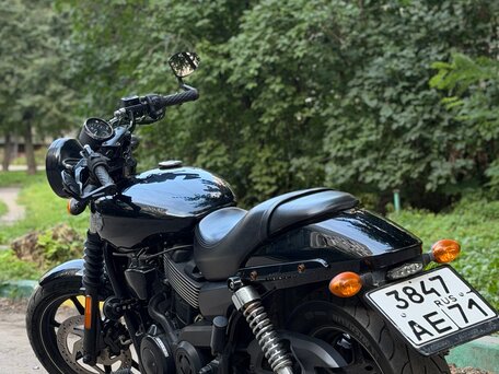 2015 Harley-Davidson Street 750, чёрный, 405000 рублей, вид 4