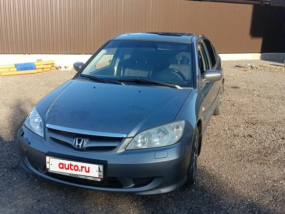 2004 Honda Civic VII Рестайлинг, серый, 300000 рублей
