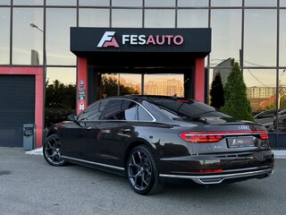 2019 Audi A8 Long 60 TFSI IV (D5), коричневый, 6500000 рублей, вид 4