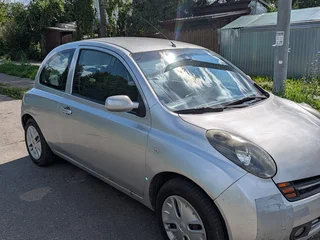 2003 Nissan Micra III (K12), серебристый, 230000 рублей, вид 4