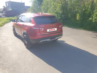 2019 Lada (ВАЗ) Vesta SW Cross I, красный, 1300000 рублей, вид 4