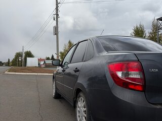 2015 Lada (ВАЗ) Granta I, серебристый, 350000 рублей, вид 5
