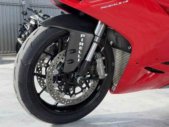 2022 Ducati Panigale V2, красный - вид 10