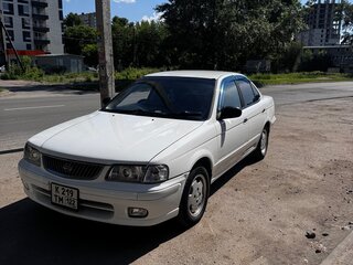 2000 Nissan Sunny B15, белый, 330000 рублей, вид 1