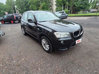 2012 BMW X3 20i xDrive II (F25), чёрный, 1199000 рублей, вид 5