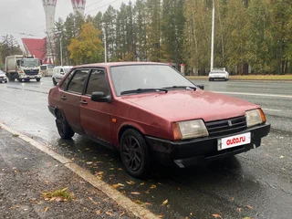 1997 Lada (ВАЗ) 21099, красный, 40000 рублей, вид 4