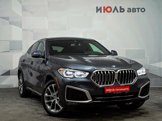 2020 BMW X6 40i III (G06), серый, 6460000 рублей, вид 3