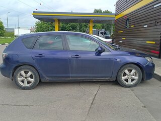 2005 Mazda 3 I (BK), синий, 350000 рублей, вид 4
