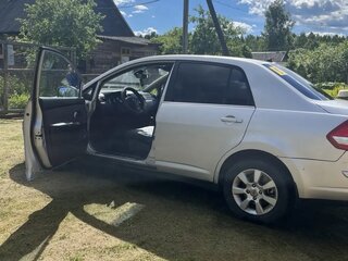 2007 Nissan Tiida I, серебристый, 420000 рублей, вид 3