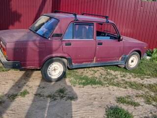 2004 Lada (ВАЗ) 2107, пурпурный, 110000 рублей, вид 2