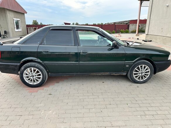 1990 Audi 80 IV (B3), зелёный, 190000 рублей - вид 3