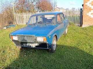 2000 Lada (ВАЗ) 2107, синий, 45000 рублей, вид 1