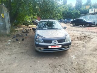 2004 Renault Symbol I Рестайлинг, синий, 220000 рублей, вид 1